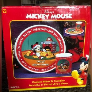 Mickey Mouse Cookie Plate